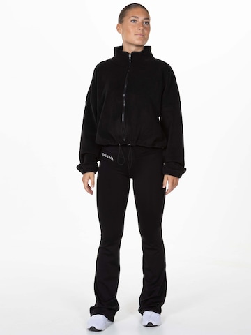 Veste en polaire 'Teddy' Divina en noir