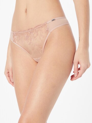 Lindex String in Pink: front