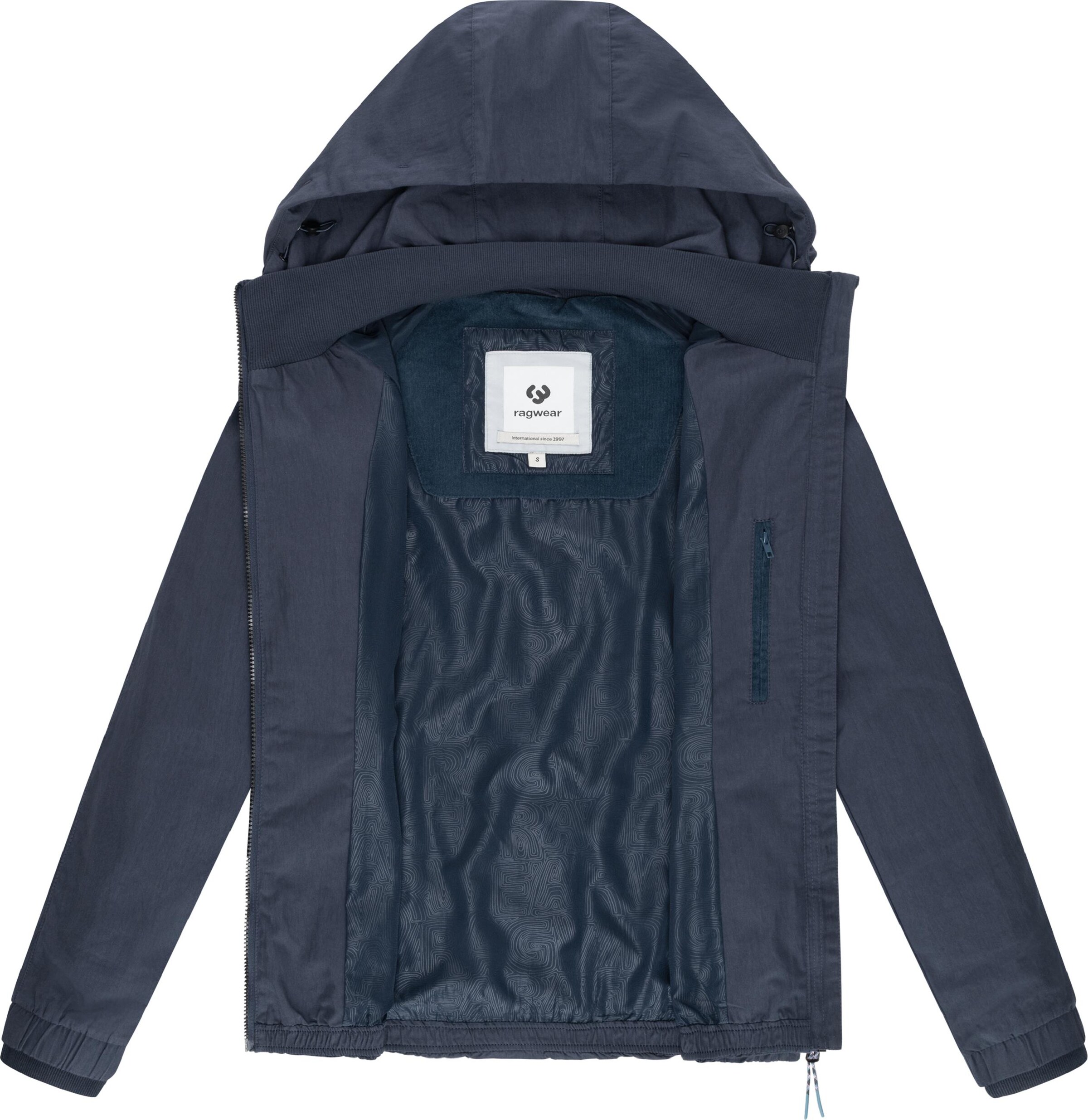 Ragwear Weatherproof jacket 'Dizzie' in Blue