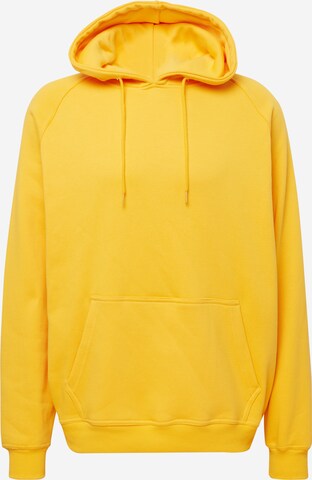 Sweat-shirt Urban Classics en jaune : devant