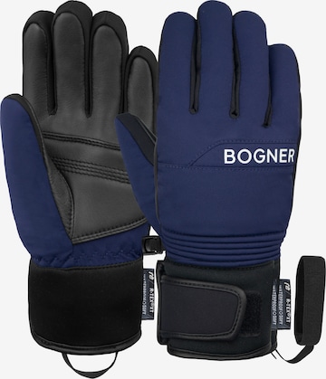 BOGNER Athletic Gloves 'Jody' in Blue: front
