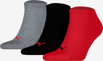 Chaussettes de sport PUMA en gris : devant