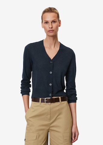 Marc O'Polo Knit Cardigan in Blue: front