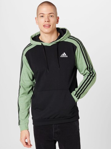 ADIDAS SPORTSWEAR Athletic Sweatshirt in Black: front