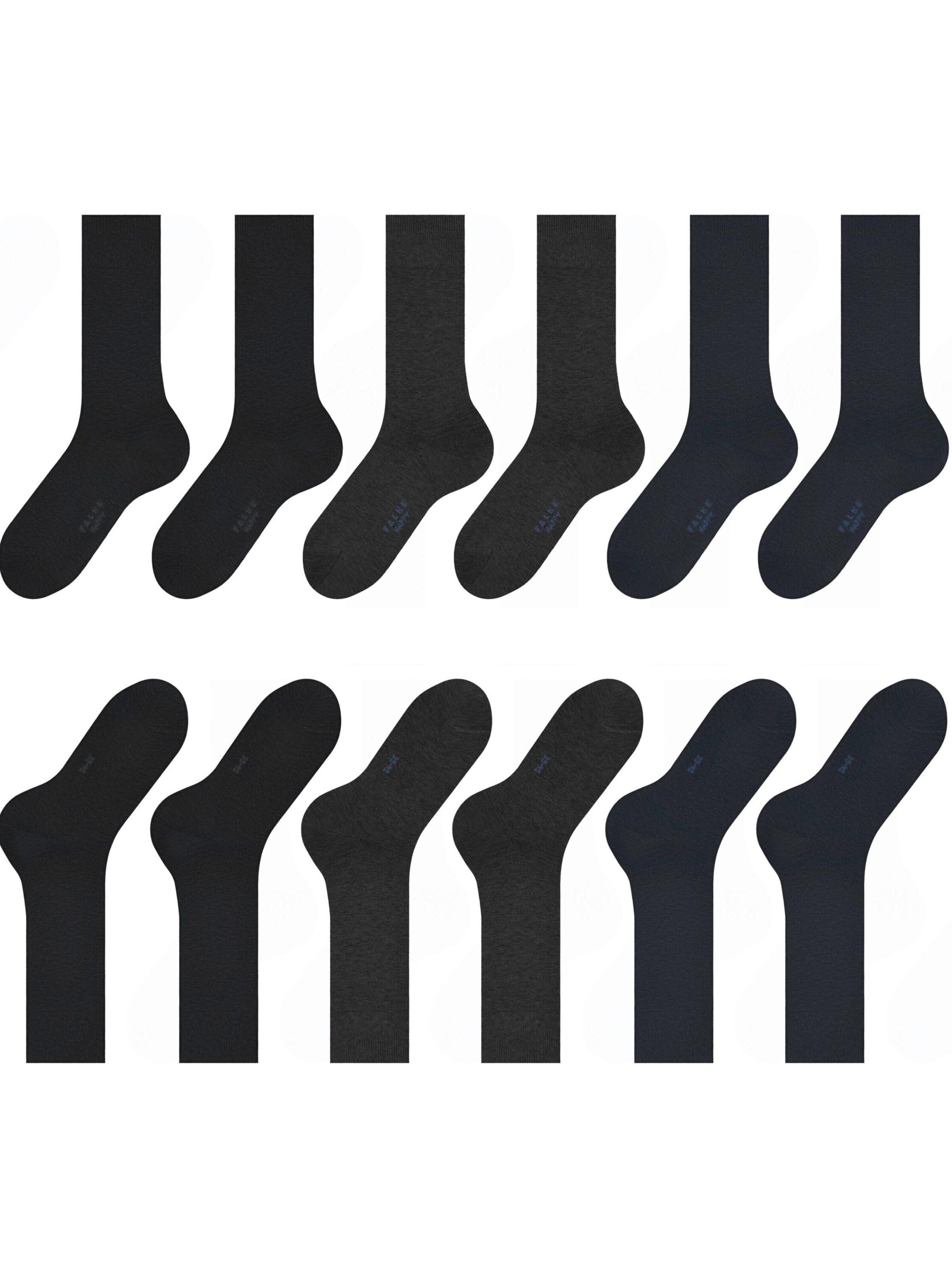 FALKE Socks 'Happy 6-Pack' in Mixed colors