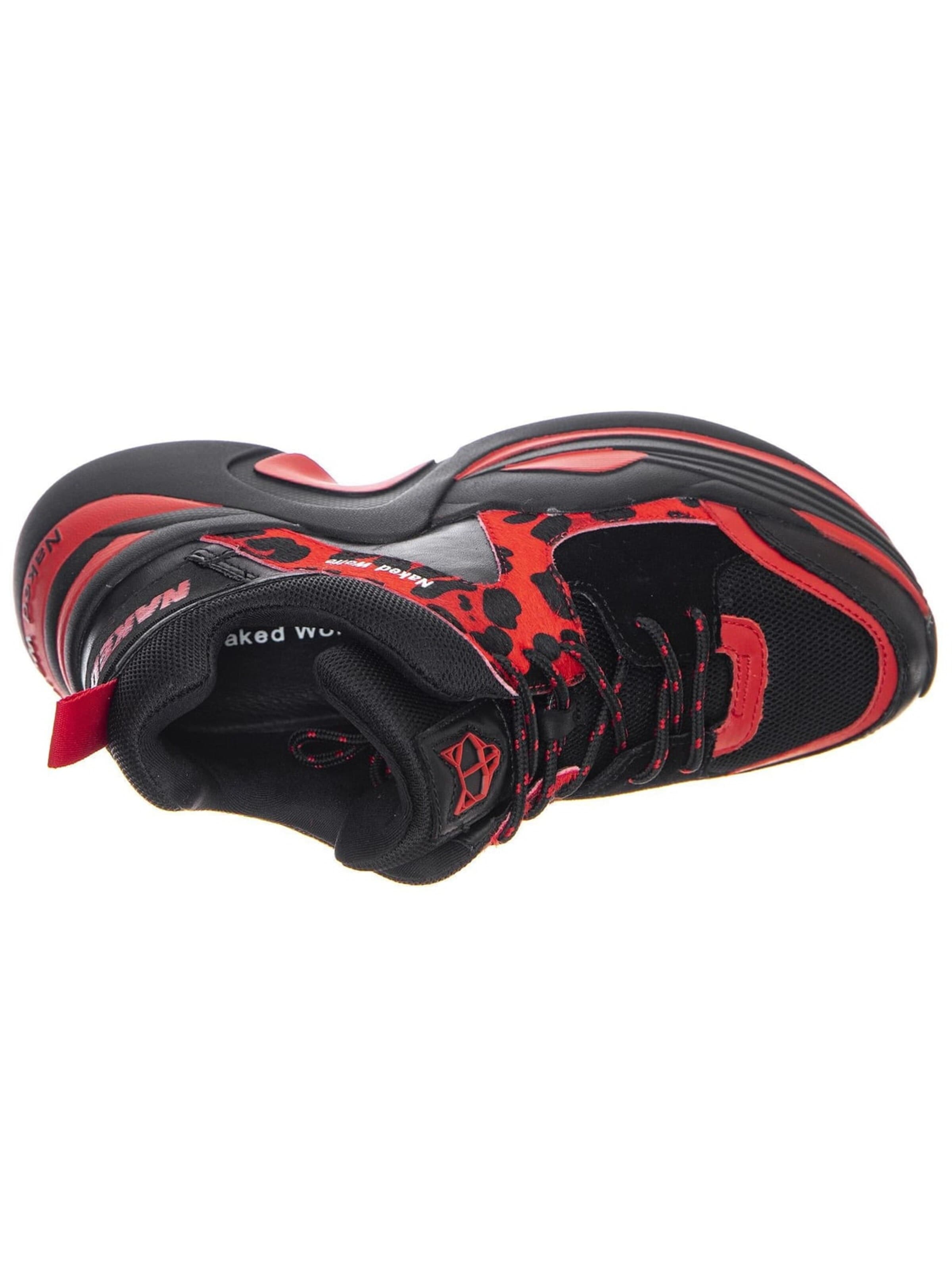 NAKED WOLFE Sneakers 'Track Sneakers' in Red