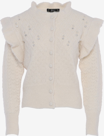 faina - Jersey en beige: frente