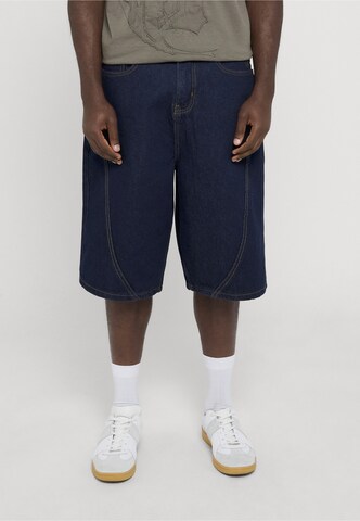 FAVELA Baggy Jeans in Blue: front