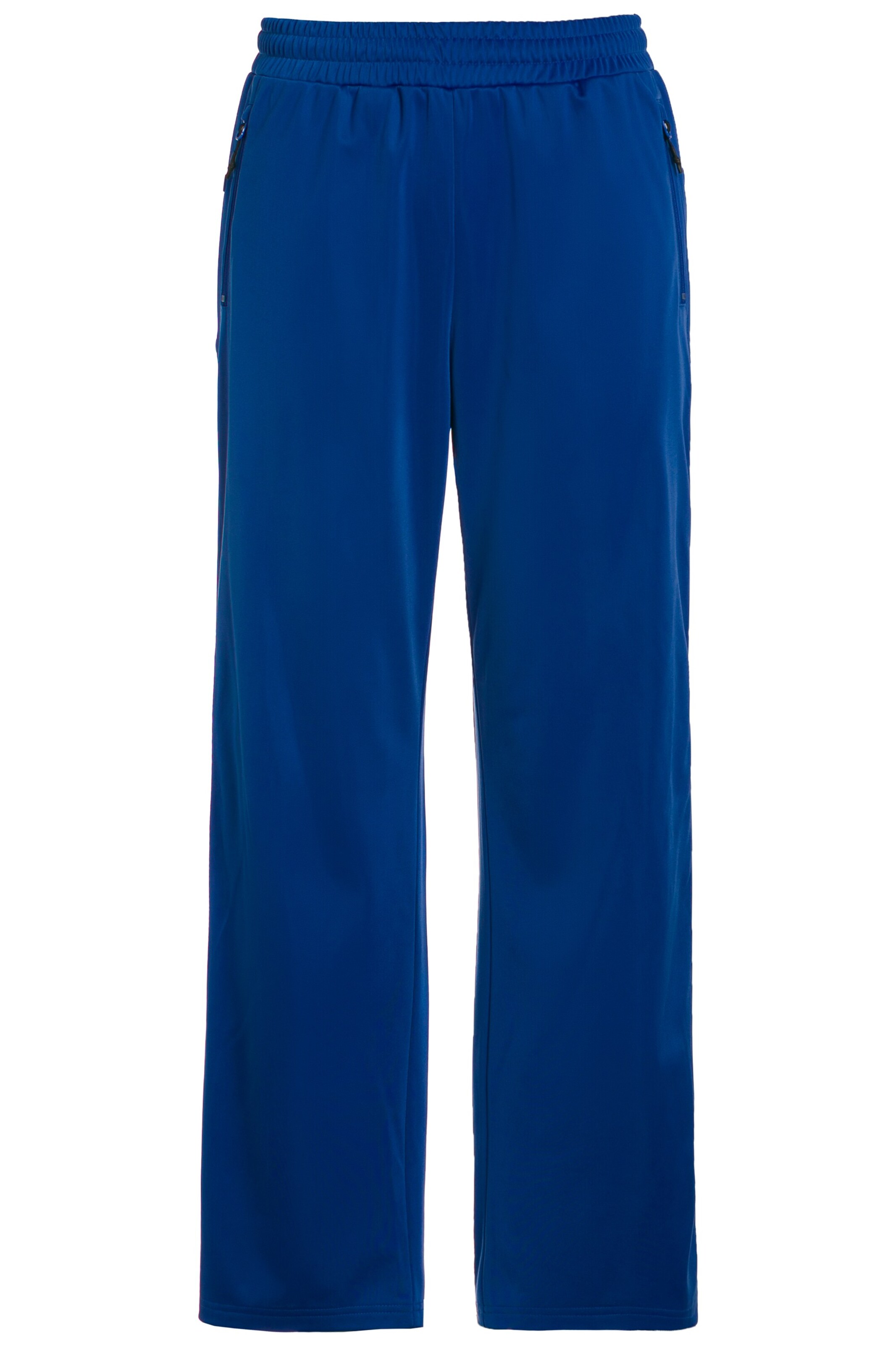 Ulla Popken Regular Broek in Blauw: voorkant
