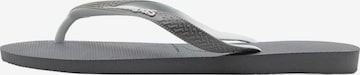 pilka HAVAIANAS Šlepetės per pirštą: priekis
