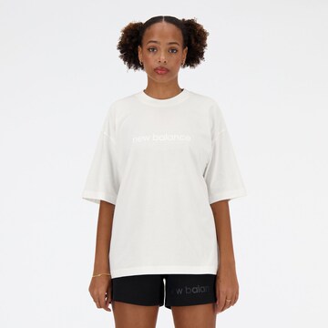 new balance Shirt in White: front