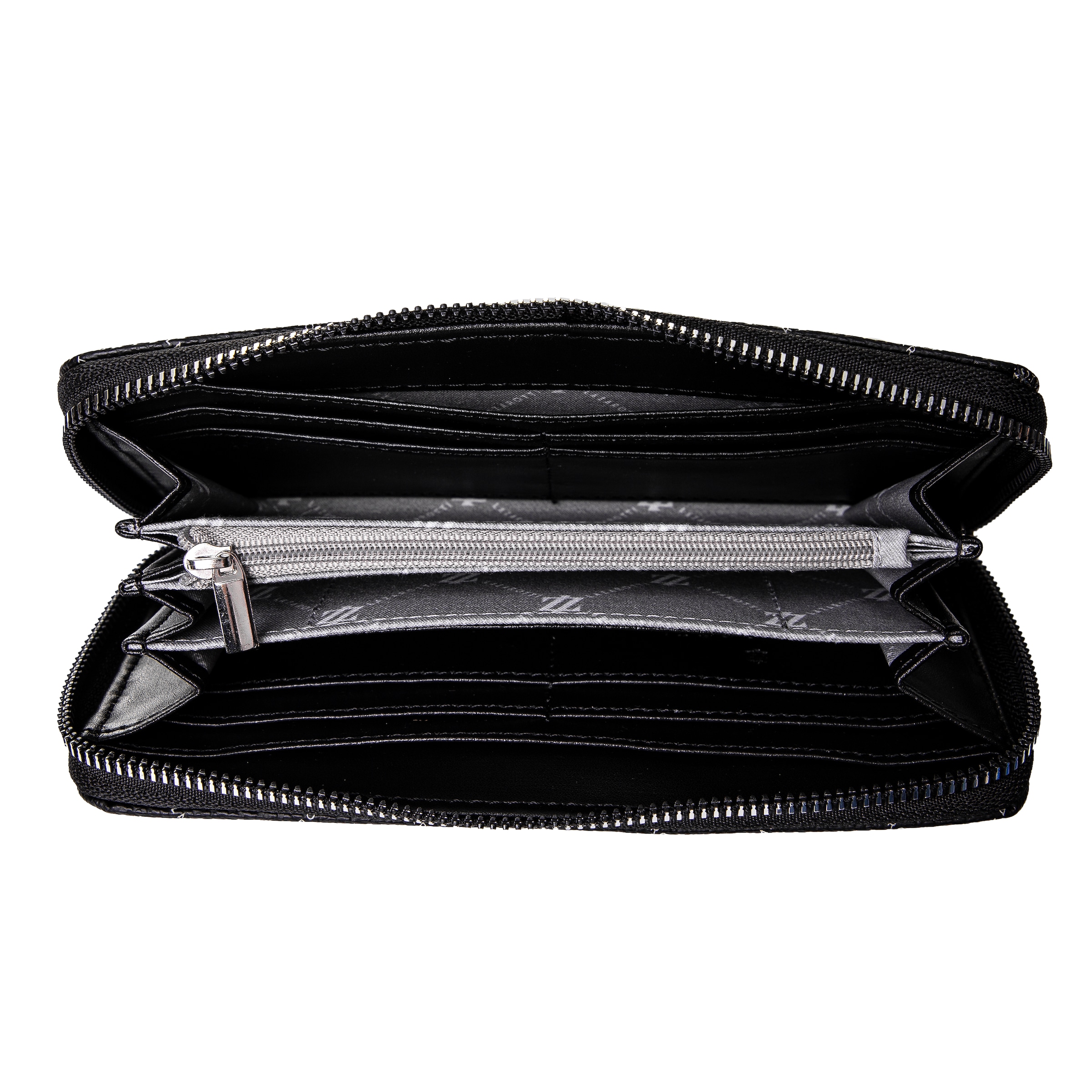 Portamonete 'Palermo' di Lazarotti in nero