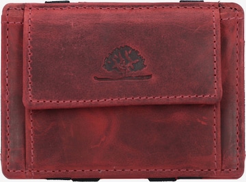 GREENBURRY Wallet in Red: front