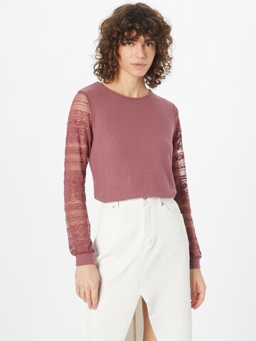 ABOUT YOU Shirt 'Florentine' in Roze: voorkant