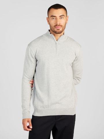 ABOUT YOU - Pullover 'Enzo' em cinzento: frente