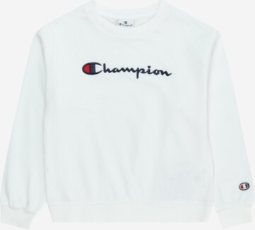 Champion Authentic Athletic Apparel Sweatshirt in White: front