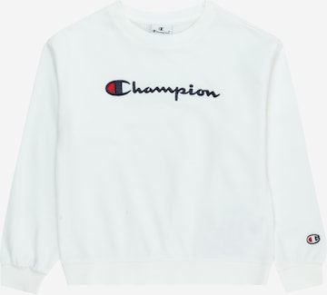 Sweat-shirt Champion Authentic Athletic Apparel en blanc : devant