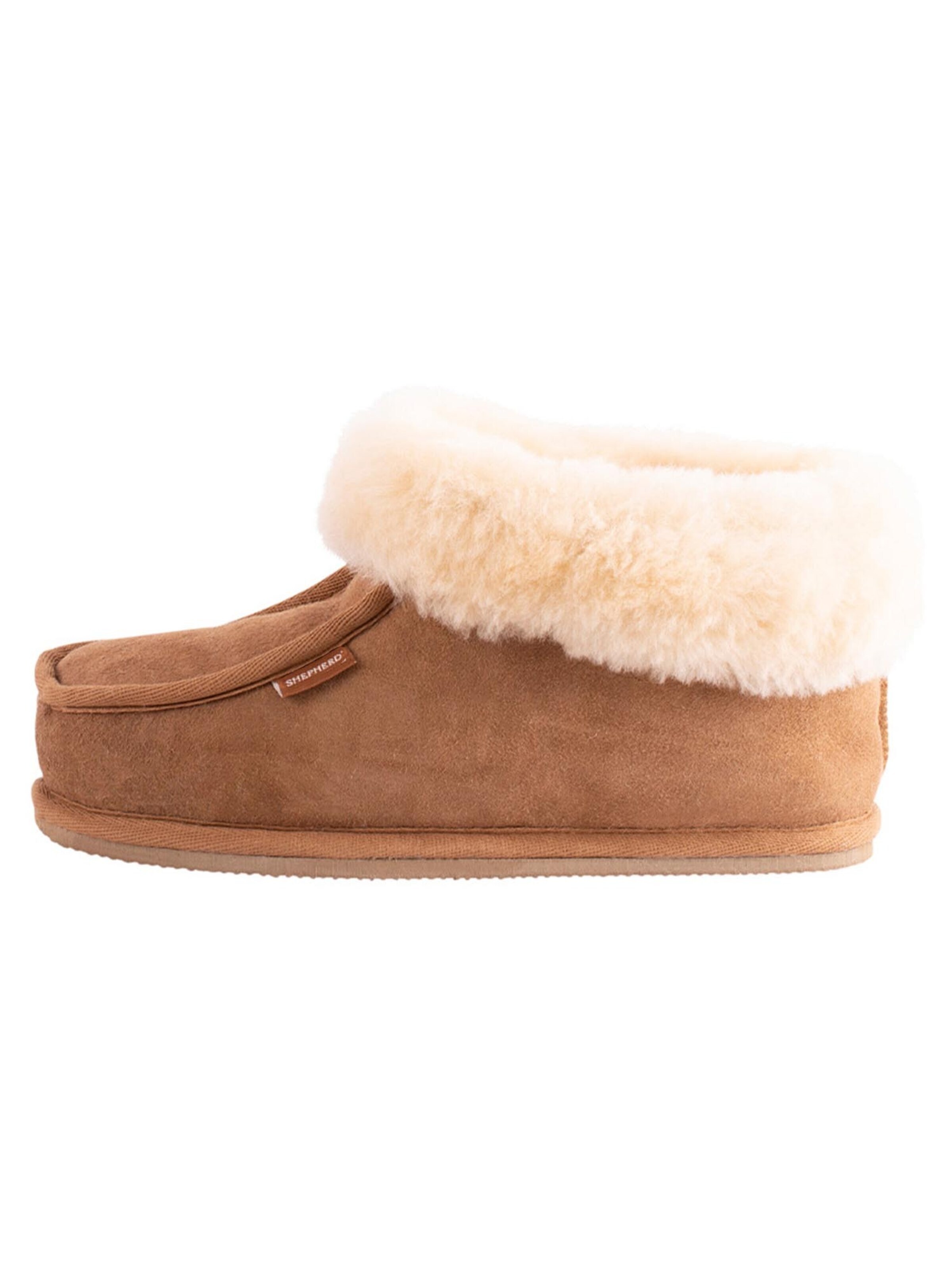 SHEPHERD Slipper 'Lena' in Brown: front