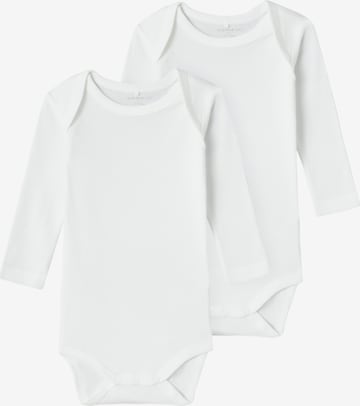 NAME IT Potkuhousut/body värissä valkoinen: etupuoli