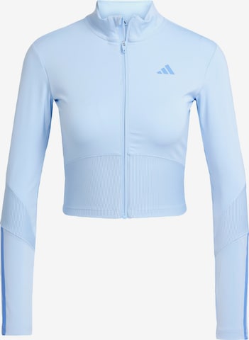 Vestes d’entraînement 'Hyperglam' ADIDAS PERFORMANCE en bleu : devant