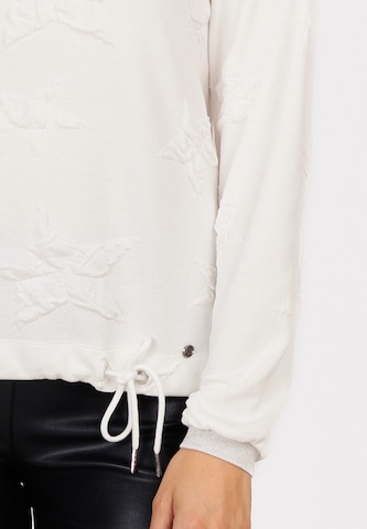 Key Largo Sweatshirt 'Sky' in Weiß