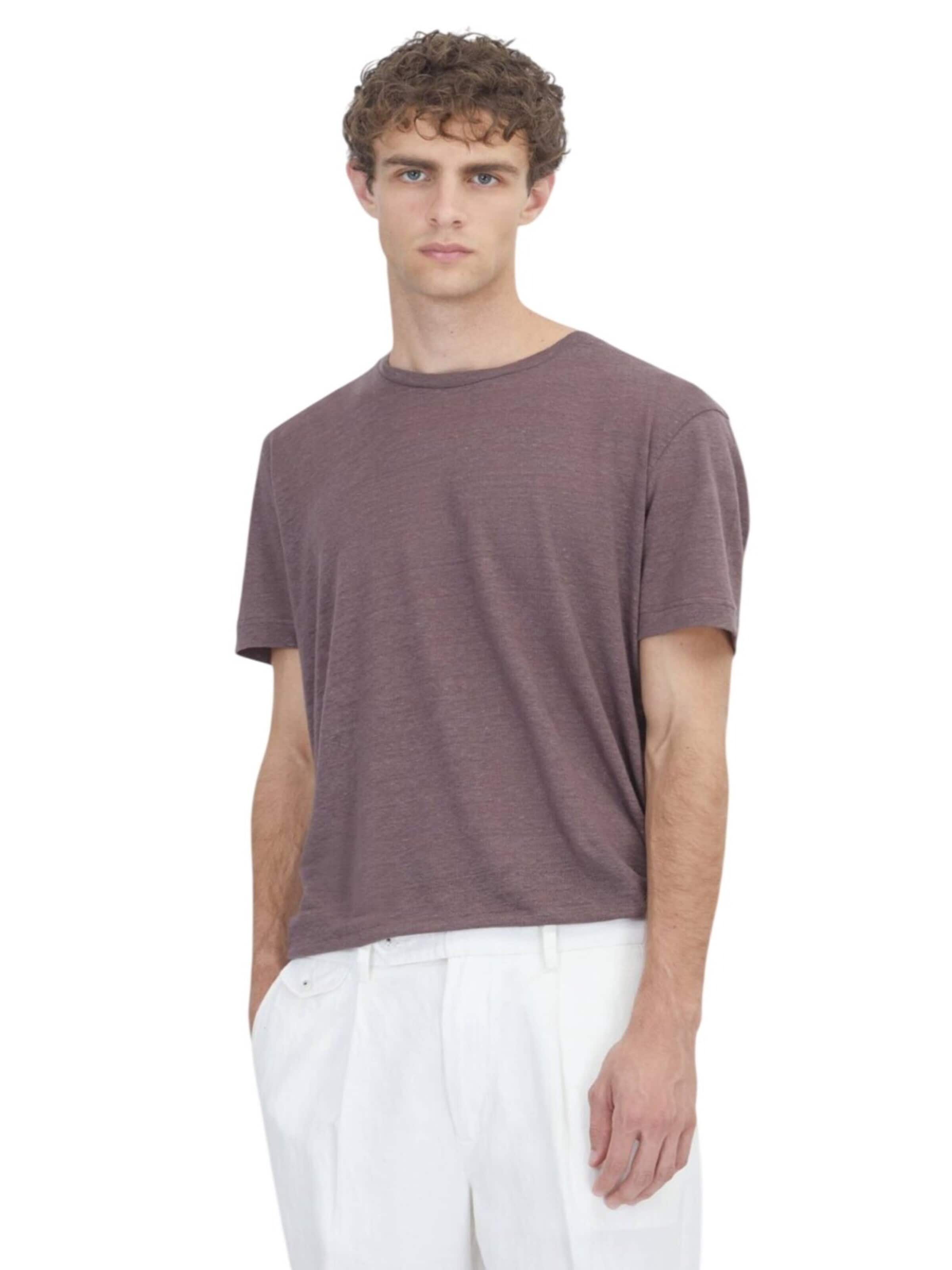 Ramsey Shirt in Lila: voorkant