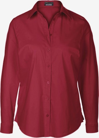 Goldner Blouse in Rood: voorkant