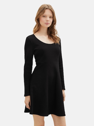 TOM TAILOR DENIM Dress in Black: front