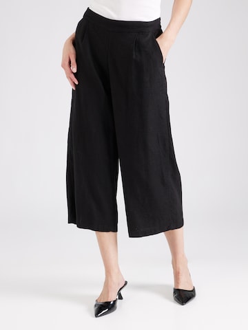 ONLY Zvonové kalhoty Kalhoty se sklady v pase 'ONLCARISA' – černá: přední strana