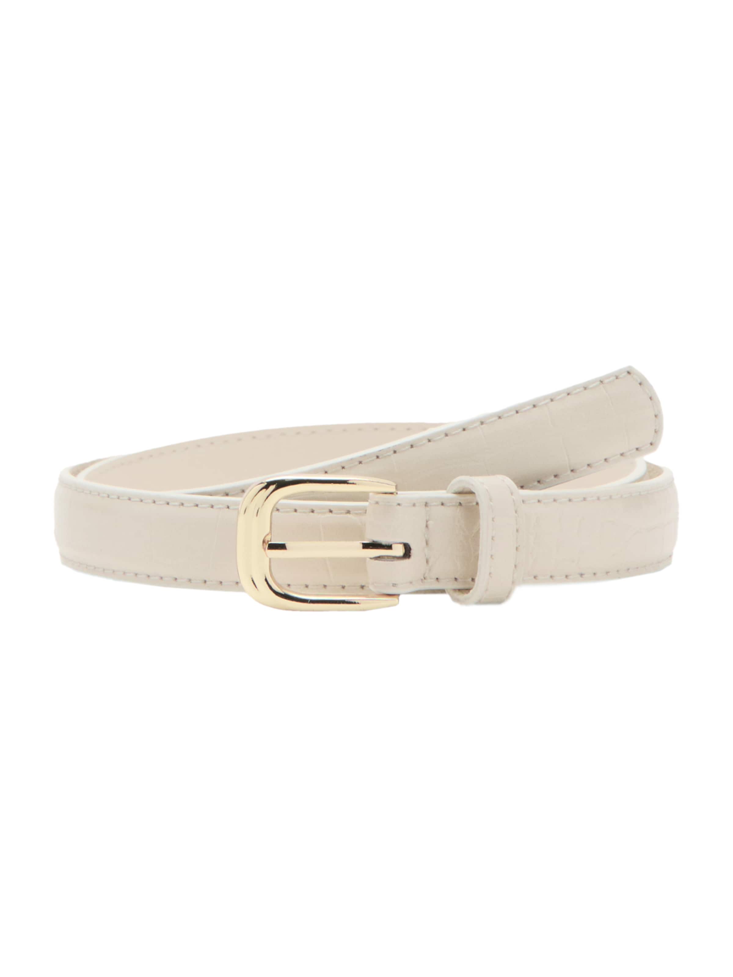 Ceinture 'MIRTA' MANGO en beige : devant