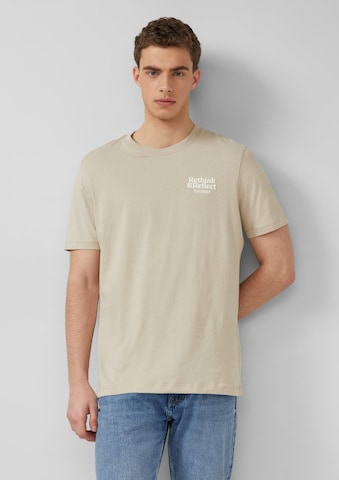 s.Oliver Shirt in Beige: front