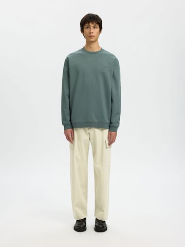 SELECTED - Loosefit Pantalón cargo en beige