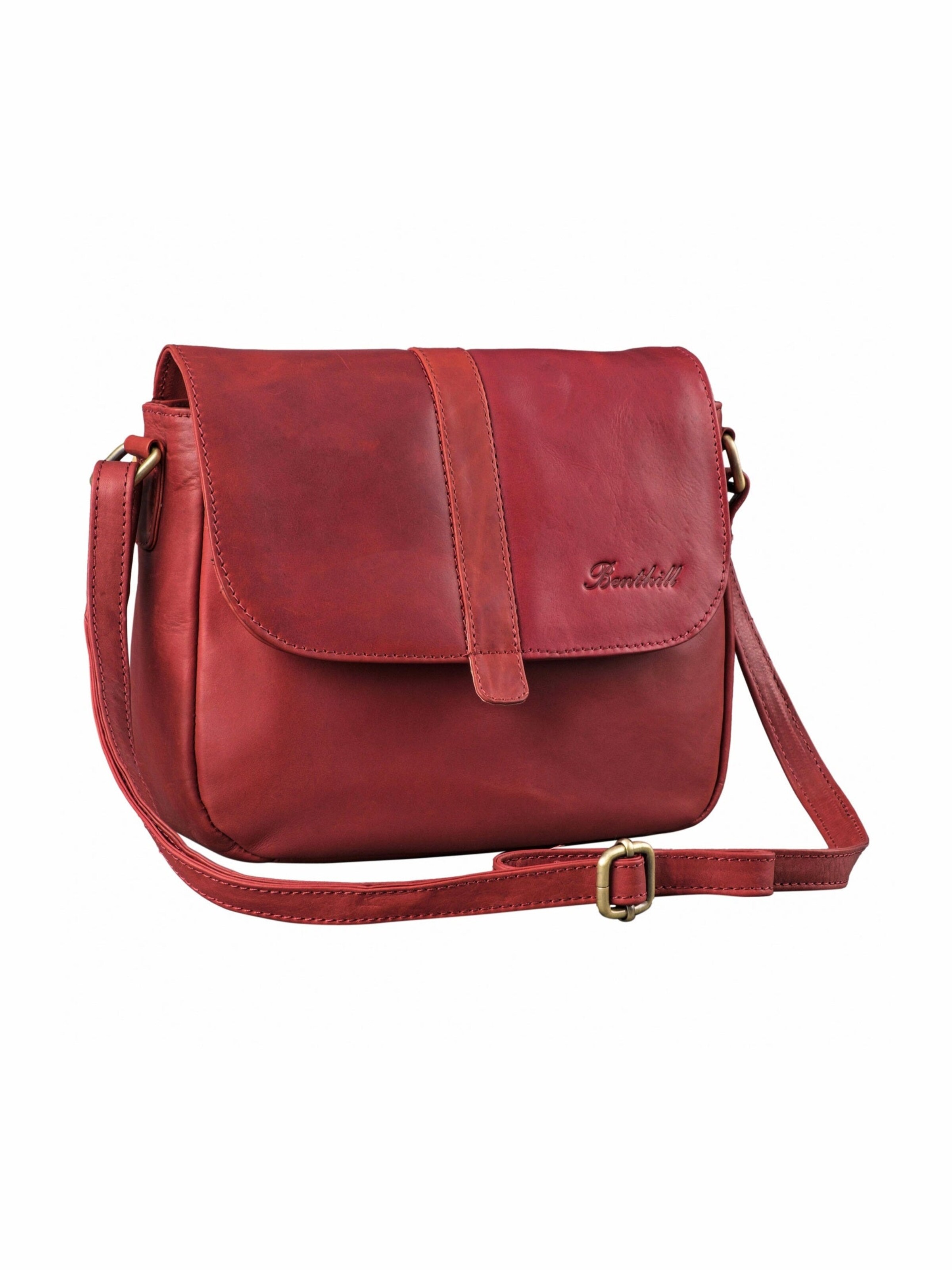 Benthill Shoulder Bag in Red