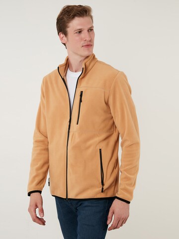 Buratti Fleece Jacket in Yellow
