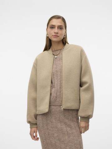 VERO MODA Tussenjas 'Karen' in Bruin: voorkant