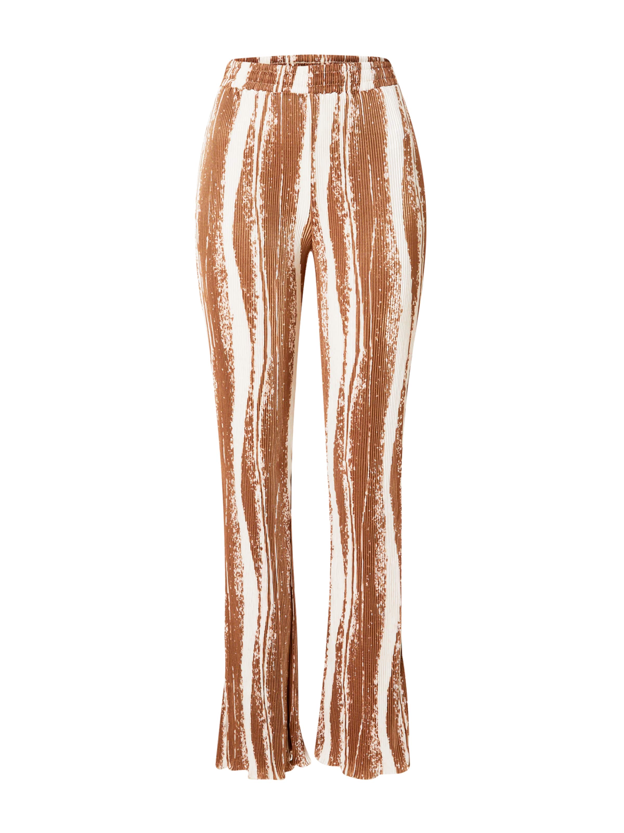 Nasty Gal Штаны в Коричневый: спереди