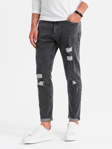 Ombre Regular Jeans in Grey: front