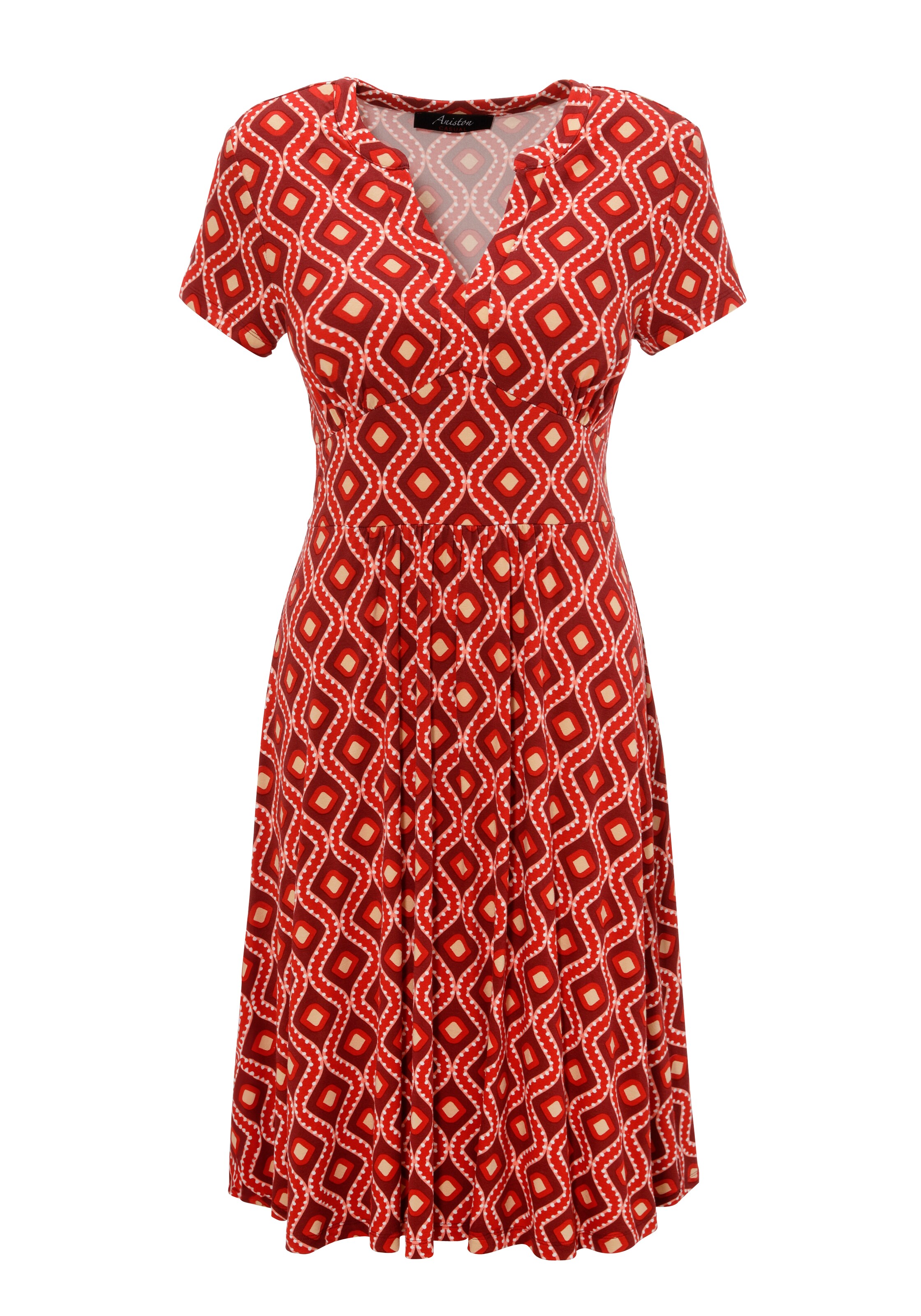 Aniston CASUAL Sommerkleid in Rot: Vorderseite