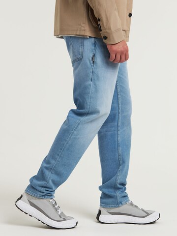 Coupe slim Jean 'Evan Mido' CHASIN' en bleu