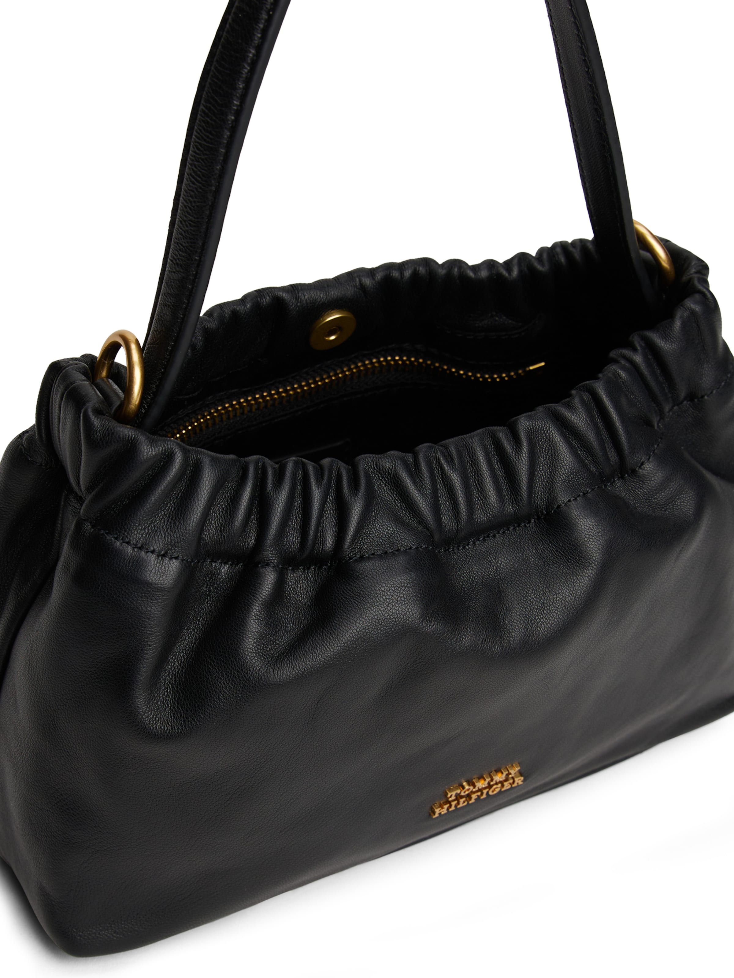 TOMMY HILFIGER Ročna torbica | črna barva