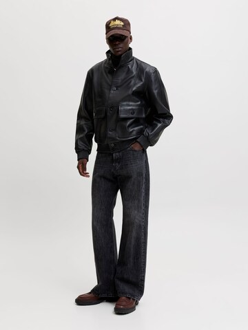 JACK & JONES - Chaqueta de entretiempo en negro