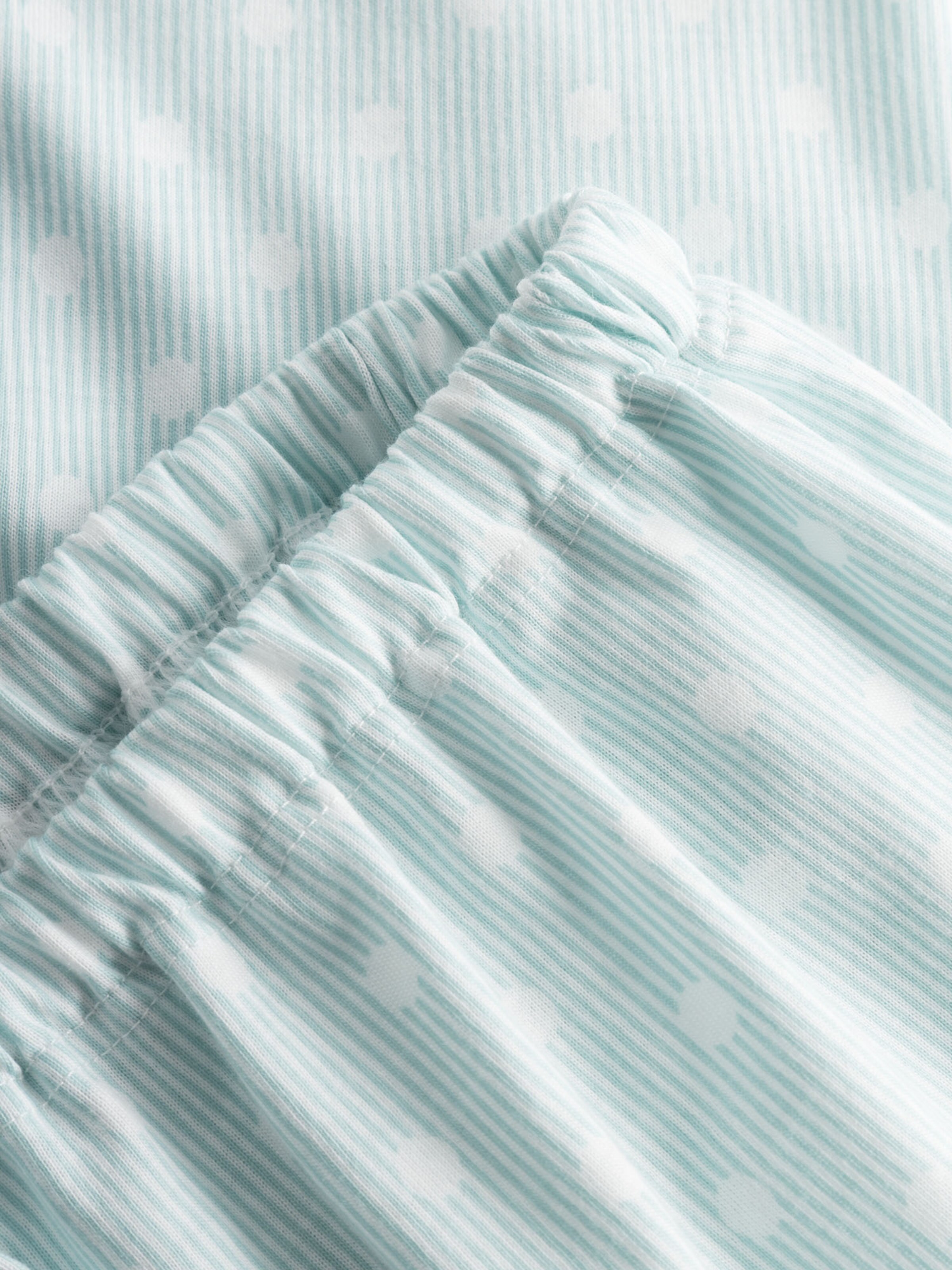 Rösch Pajama ' Mustermix ' in Green