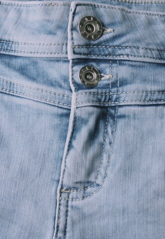 STREET ONE Slimfit Jeans in Blau