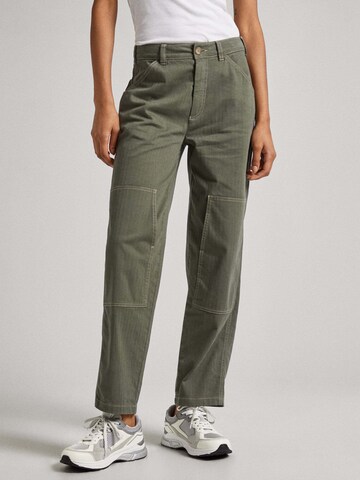 Pepe Jeans Regular Cargobroek 'BETSY' in Groen: voorkant