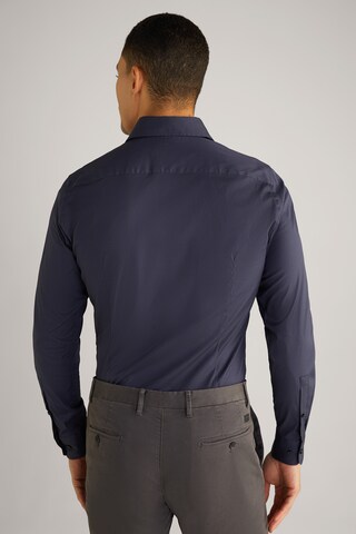 JOOP! Slim fit Overhemd ' Ernest ' in Blauw