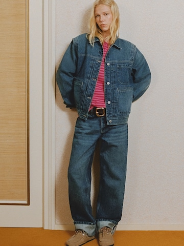 Pull&BearLoosefit Traperice - plava boja