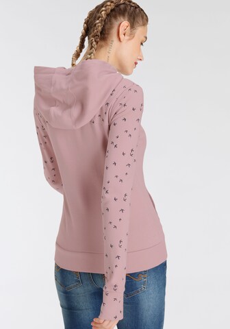 KangaROOS Sweatjacke in Pink