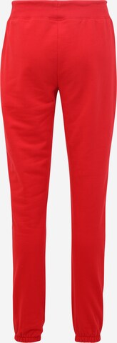 Gap Tall Zwężany krój Spodnie w kolorze czerwony