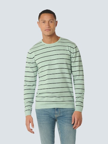 No Excess Sweater in Green: front