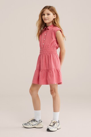 WE Fashion Платье в Красный